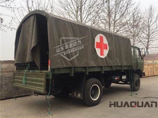 華全100kW發電機組發往煙臺